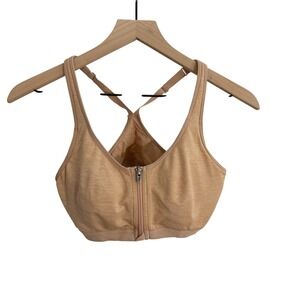 Victoria's Secret Sport Bra Tan Size 36B Activewear Athleisure Work Out Gym